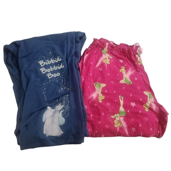 Lot of 2 Torrid Disney Womens Pajama Pants Cinderella & Tinkerbell Woman 3x - Picture 1 of 15